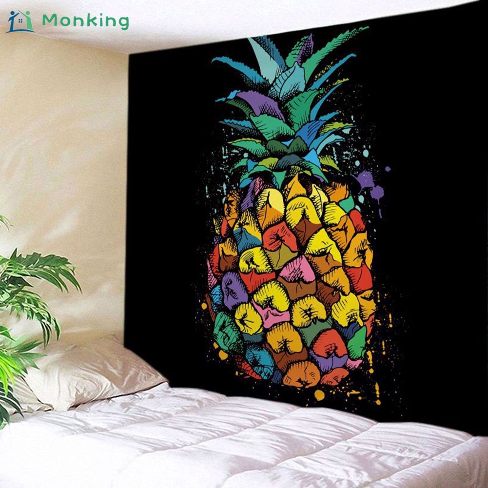 Permadani Mandala Gantung Dinding  Motif  Print Bunga Warna  
