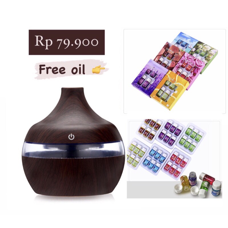 HUMIDIFIER / DIFUSSER / AROMATHERAPY / OIL ESSENTIAL/CORONG KECIL