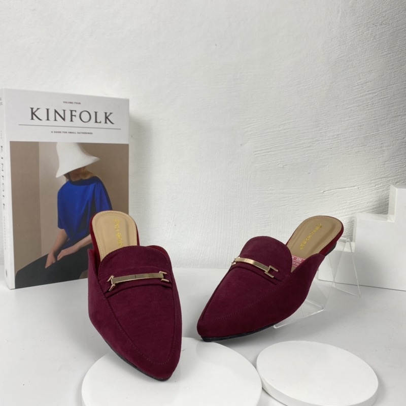 Sepatu slip on Mules Onlashoes PB01