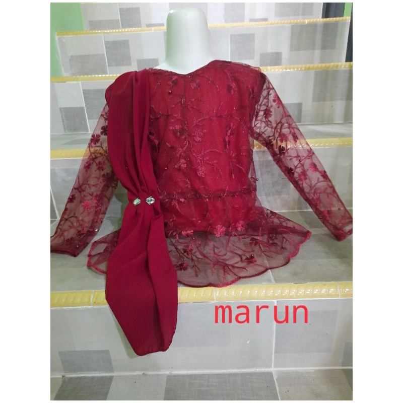 ATASAN KEBAYA MAURA ANAK/PATAH