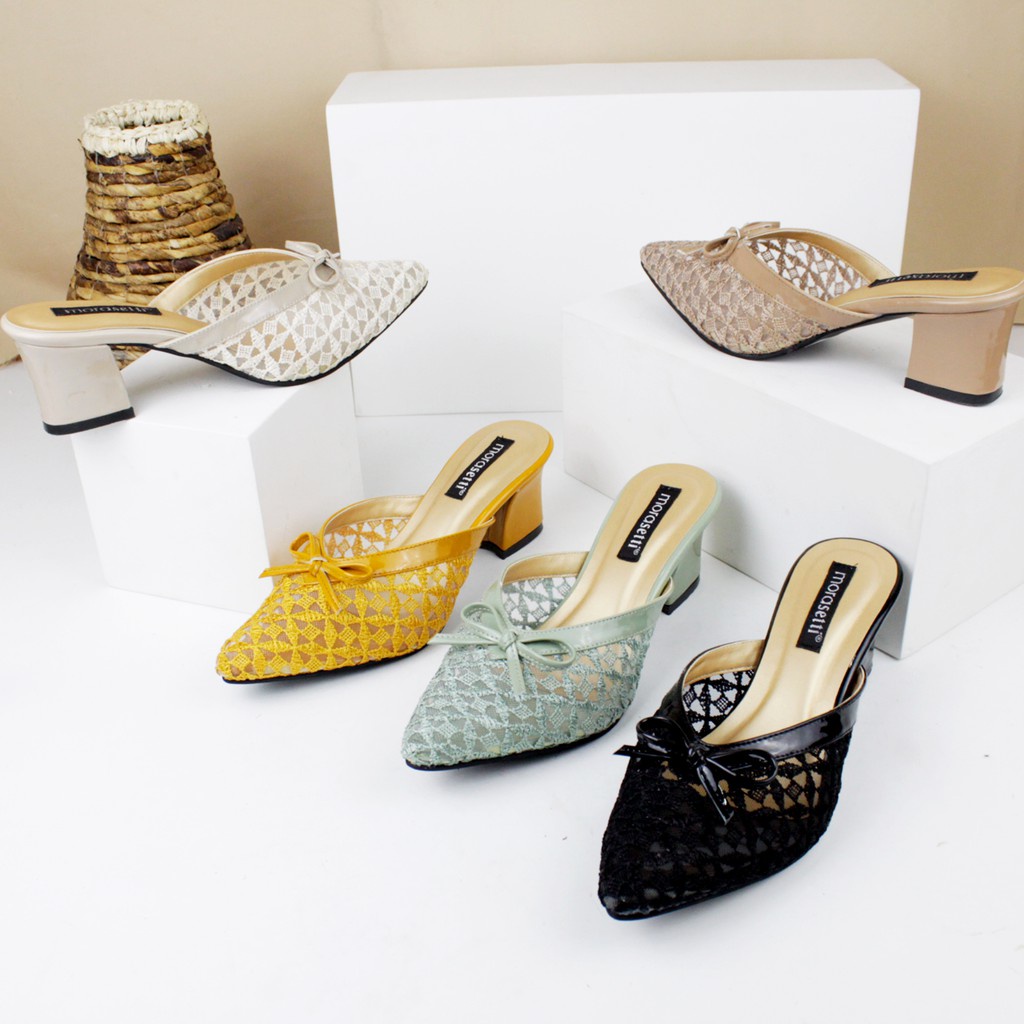 High Heels Pesta Wanita Hils Hills Haihils Perempuan Sandal Hak Tinggi Heals Haigh Hels Kekinian Sen