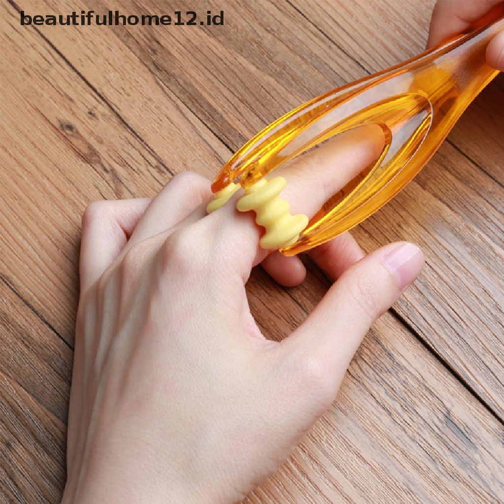 【beautifulhome12.id】 Hand Acupuncture Points Finger Joint Massager Rollers Handheld Relaxation Tool .