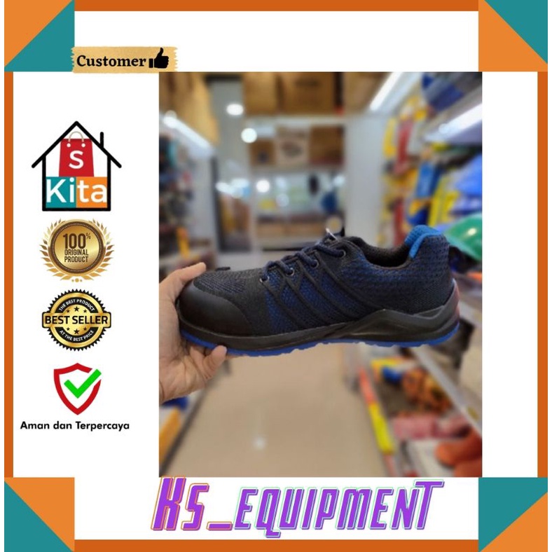 Sepatu Safety Auxo/Sepatu Safety Krisbow/Sepatu proyek/Sepatu pabrik/Sepatu pengaman