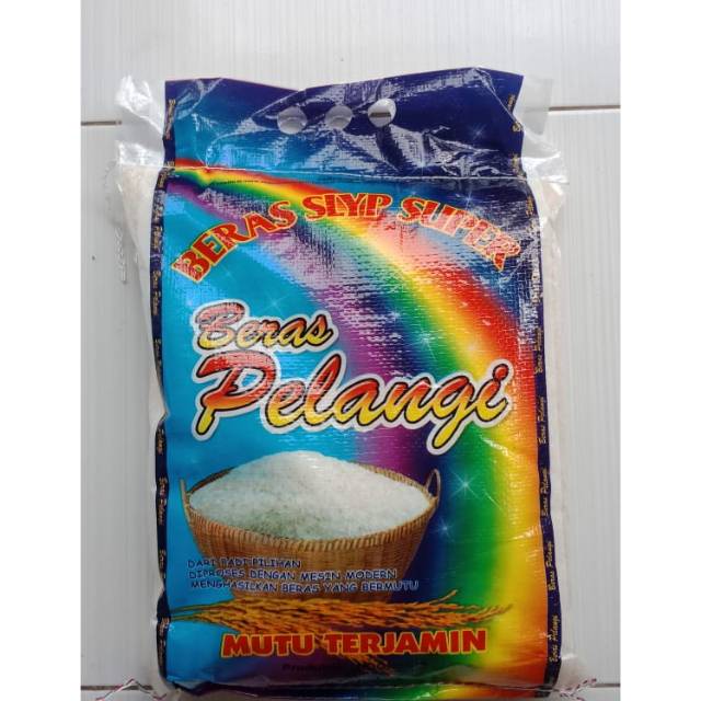 

Beras pelangi non pengawet alami 5kg