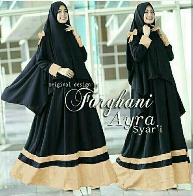 FC Aida Syari'i / hijab Syari kekinian (4 pilihan warna)