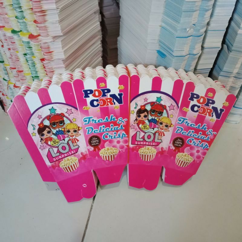 

kertas popcron 14x8 ,kotak popcron