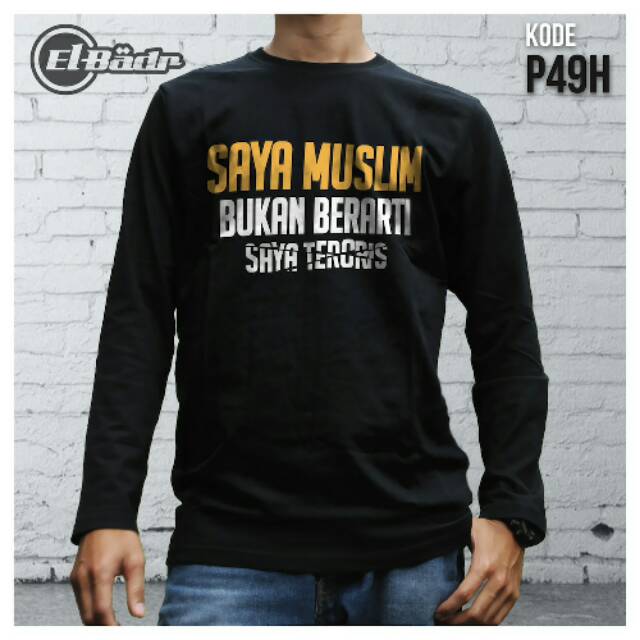 Kaos dakwah lengan panjang