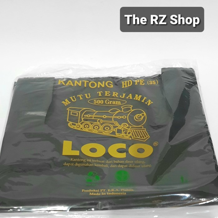 

Kantong Plastik LOCO HD PE (35) 500Grm (LOCO)