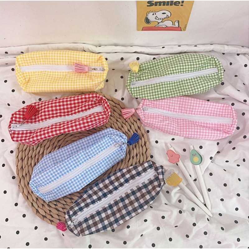 

Tempat Pensil Kain Kotak Pencil Case