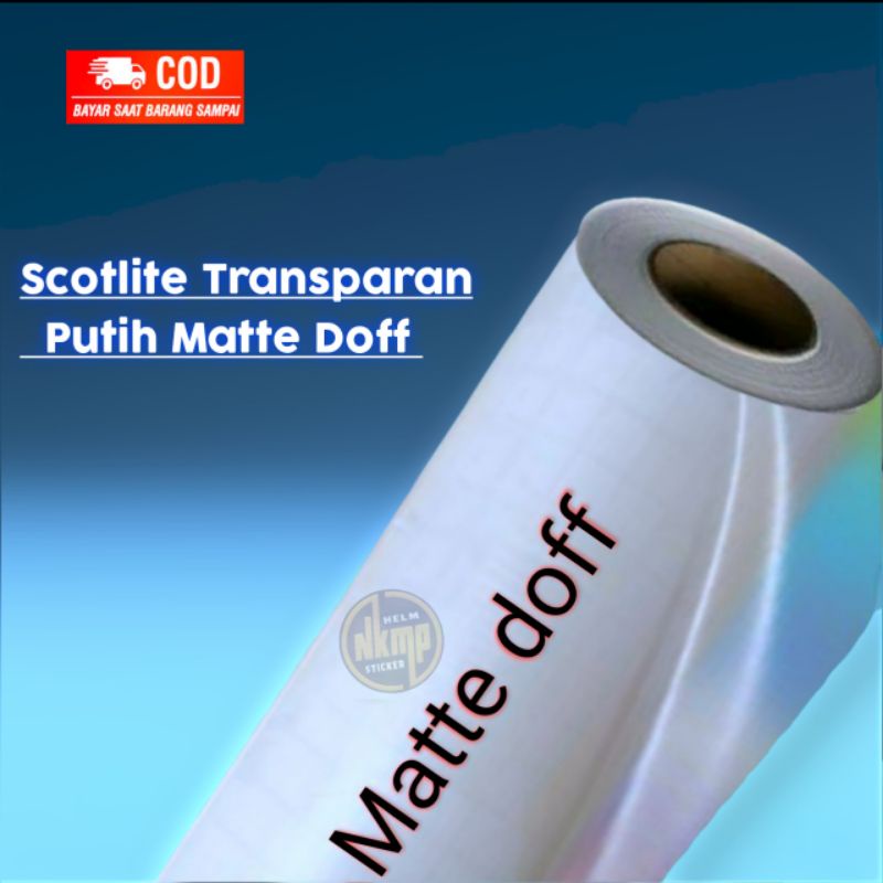 Scotlite Motor Mobil Putih Transparan DOFF