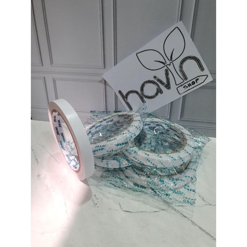 DOUBLE TAPE/ISOLASI 2 SISI-1 CM