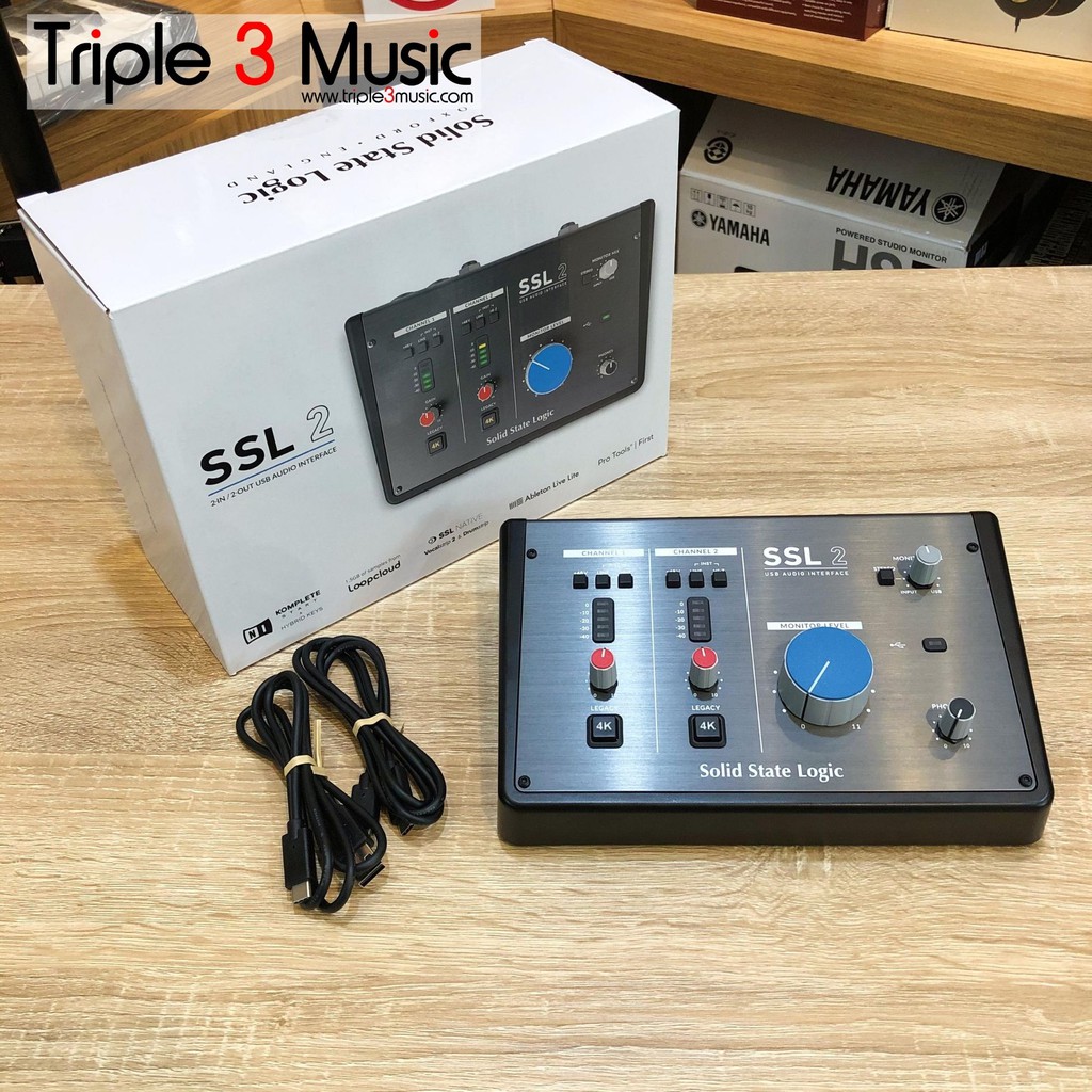 Solid State Logic SSL2 SSL 2 2x2 Soundcard Audio Interface ORIGINAL