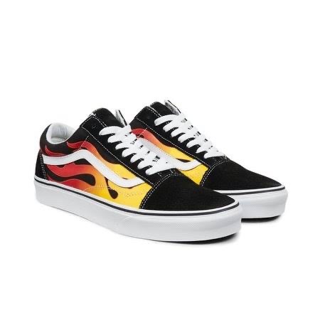 VANS Oldskool Flame Black Original