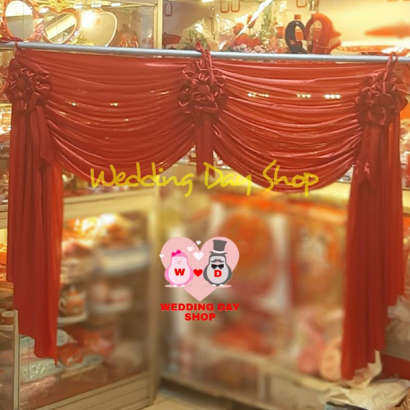 WDS KAIN MERAH SANGJIT BEST SELLER  / KAIN MERAH PINTU / KAIN MERAH WEDDING / KAIN MERAH PERNIKAHAN 