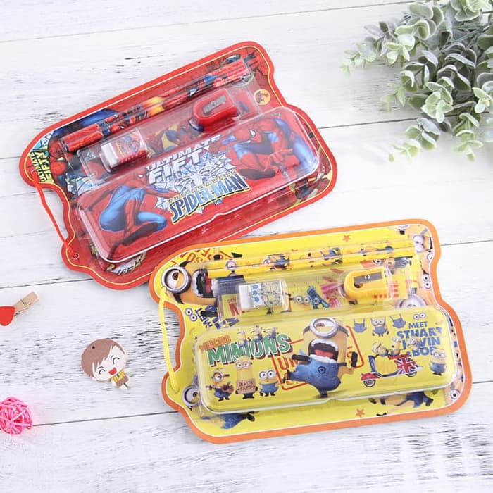 

paket alat tulis set, perlengkapan belajar anak-anak, gift set hadiah