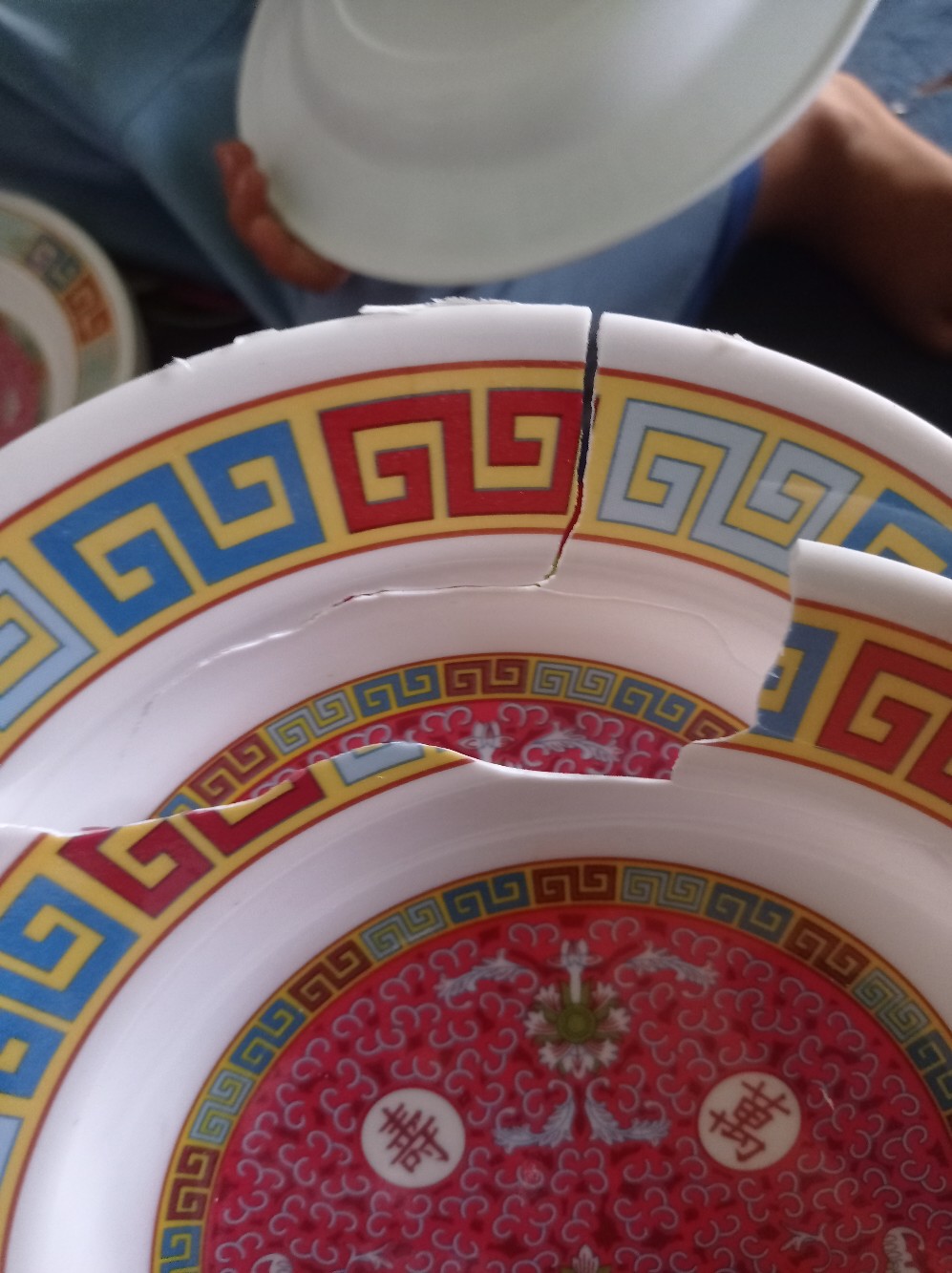 12 Pcs Piring Melamine Motif3