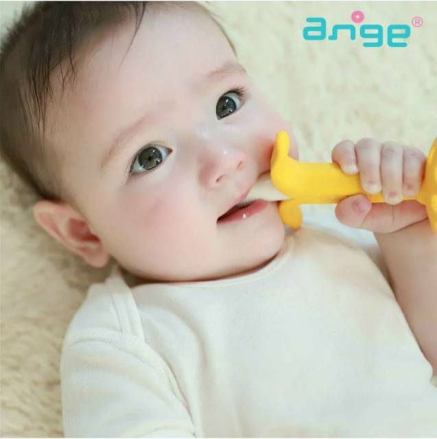 ANGE  BANANA Toothbrush Teether/Gigitan bayi