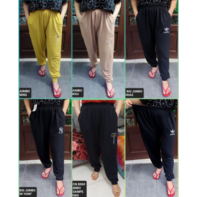 NEW CELANA JOGGER  808 JUMBO / CELANA WANITA MURAH / CELANA MURAH