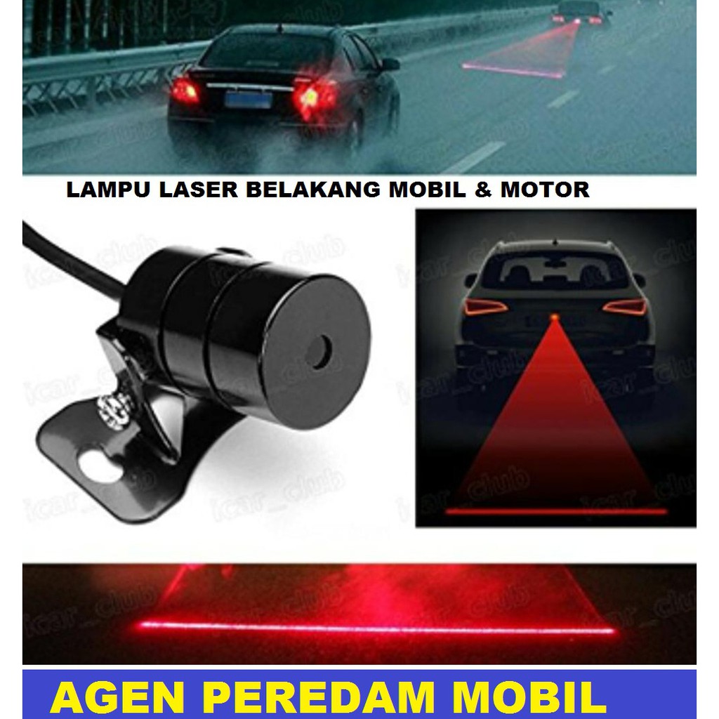 Lampu Laser Mobil dan Motor