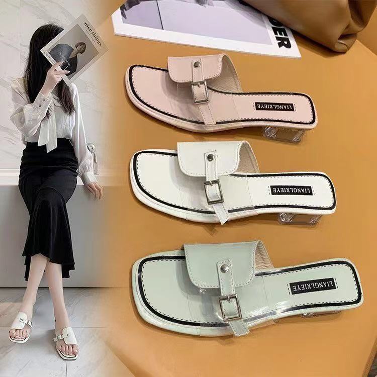 27/04 HEELS TRANSPARAN FASHION KOREA SHOES HEV #JH320-8