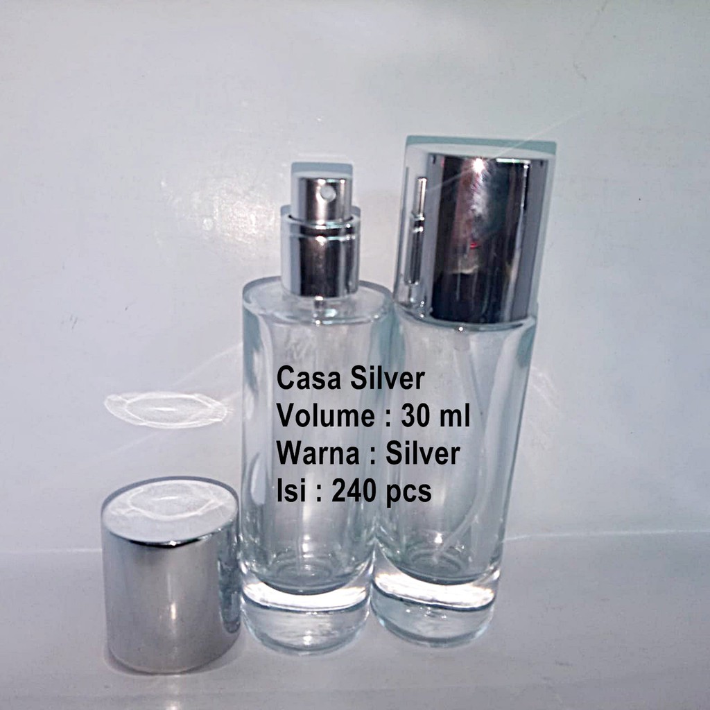 Botol Parfum Casa Silver 30 ml Lusinan