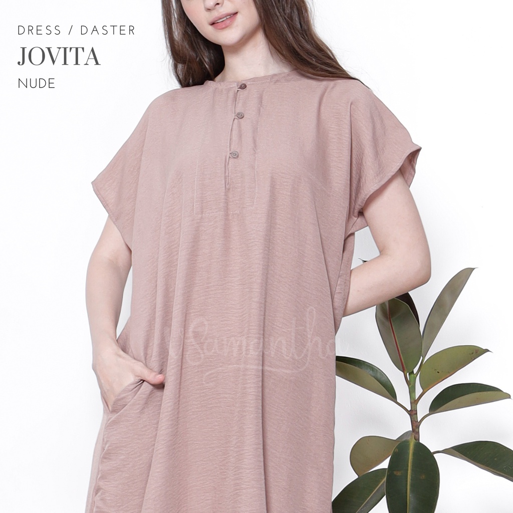 Dress / Daster Airflow Crinkle Rampel Jovita