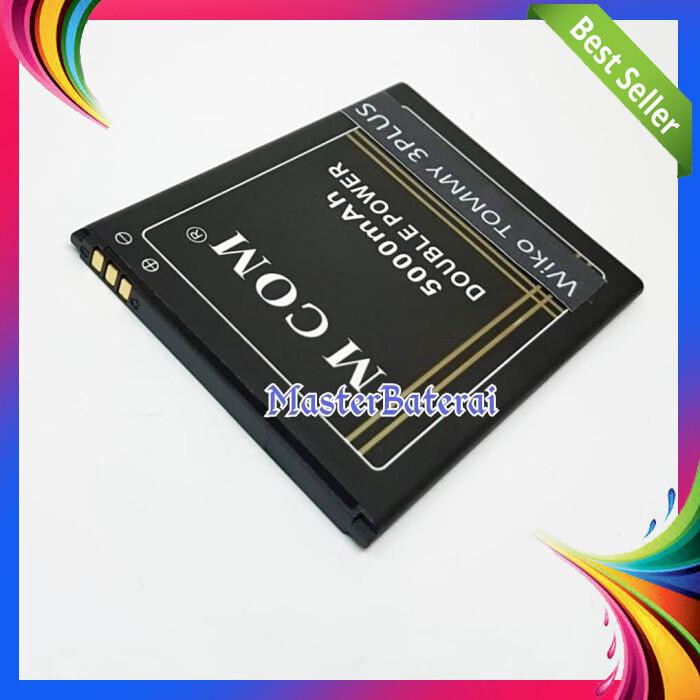 BATERAI WIKO TOMMY 3 PLUS TOMMY 3PLUS W K600 DOUBLE IC ORIGINAL