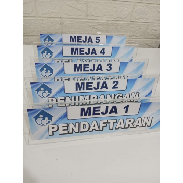 

Aklirik stand meja lengkap