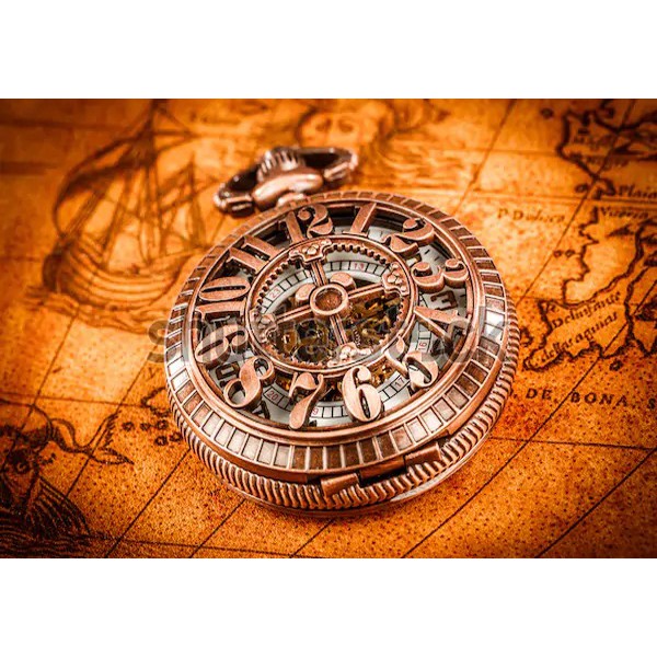 Wallpaper Dinding Custom Wall Mural Tema Steampunk