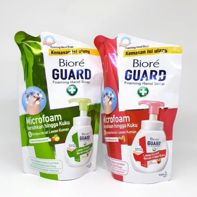 BIORE GUARD FOAMING HAND SOAP REFFIL / SABUN CUCI TANGAN / HAND WASH