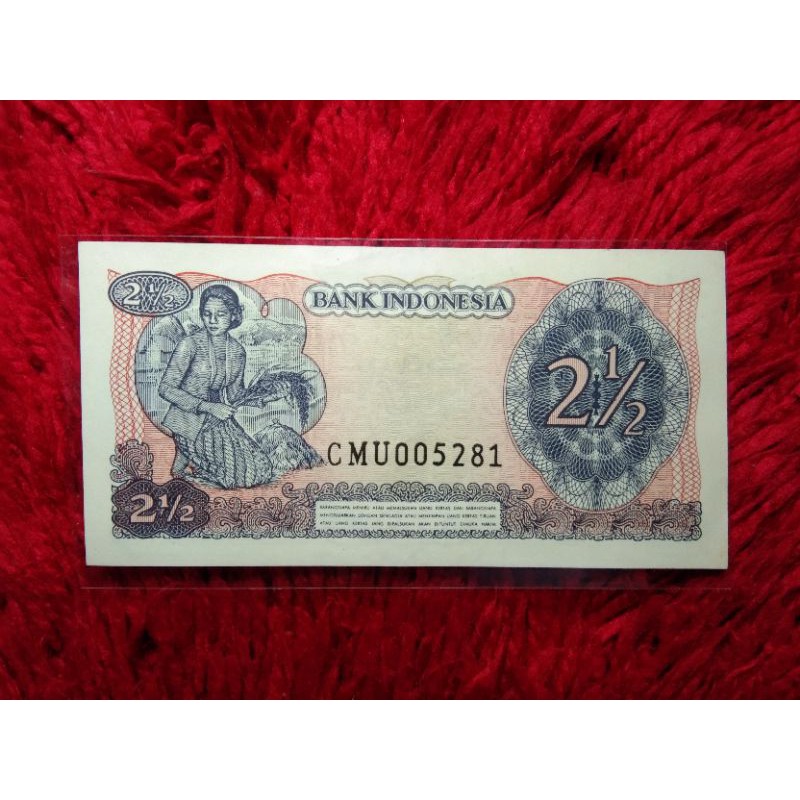 Uang Kuno 2,5 RUPIAH 1968