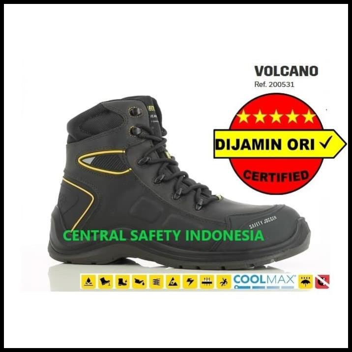 Safety Jogger Volcano Black S3 Metal Free