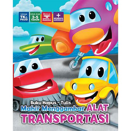 

Buku Hapus Tulis Mahir Menggambar Alat Transportasi