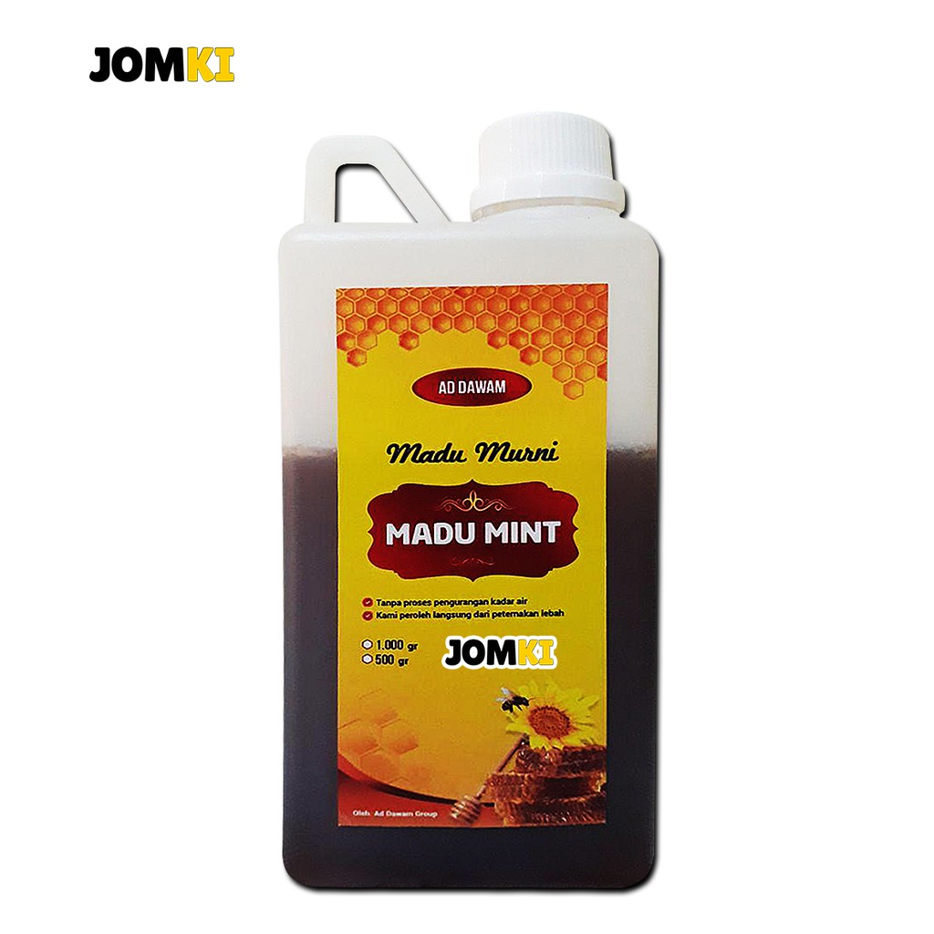 

MADU MURNI 1 KG MADU + HERBAL MINT MADU MURNI ADDAWAM 350 GR - 1 KG