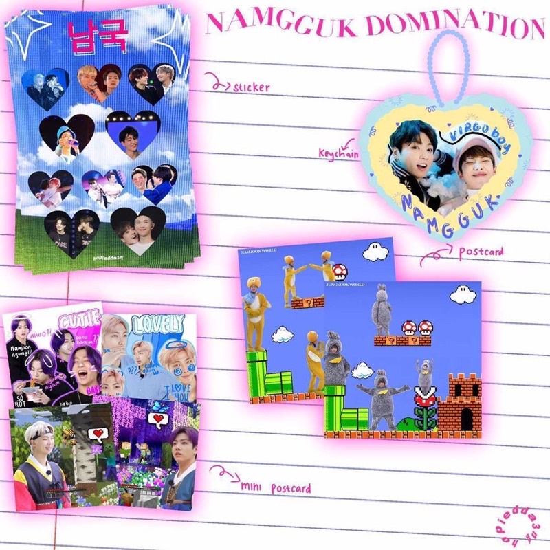 NAMGGUK DOMINATION SET (fanmade goods)