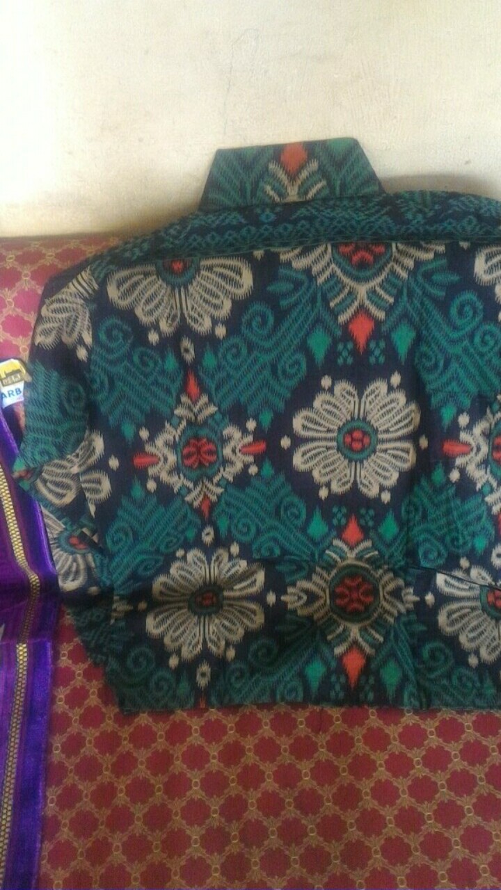 Size M L Xl Xxl Xxxl Bswart Batik Hrb026 Kenongo Hem Pendek Padi Pekalongan M L Xl Batik Pria Murah