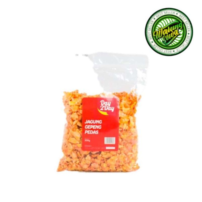 

Day 2 day jagung gepeng pedas 300gr