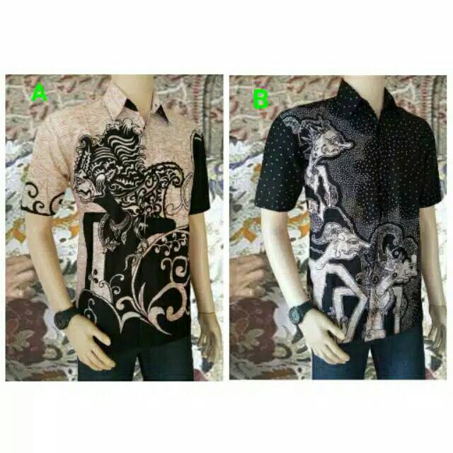Jual Murah Kemeja Batik Pria | Pabrik Batik Hrb 026 Wayang Lakon Modern mOVyrKu3Mxg3N