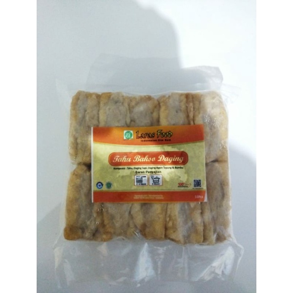 

Tahu Bakso Daging Laras Premium isi 10 Frozen food