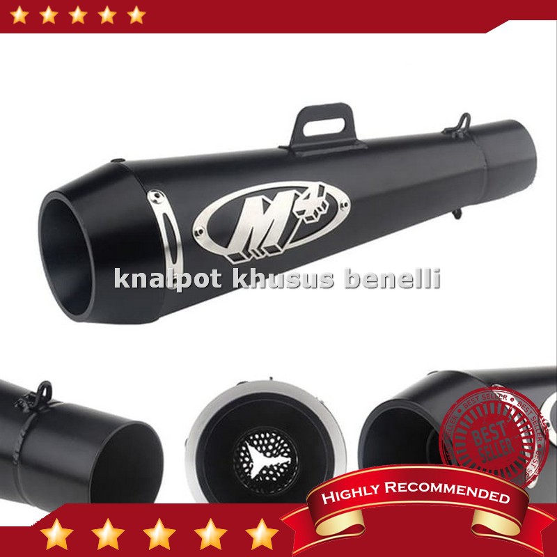 Beli Knalpot Mobil Pipa Y Mid Pipe Slip On For Benelli Bn600 with M4 Silencer 51mm PO