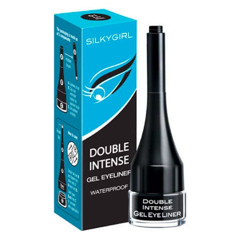 SILKYGIRL Double Intense Gel Eyeliner 01 Black | silky girl eye liner