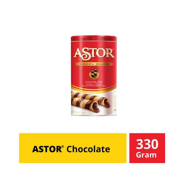 

Astor Chocolate Wafer Stick Kemasan Kaleng 330gr