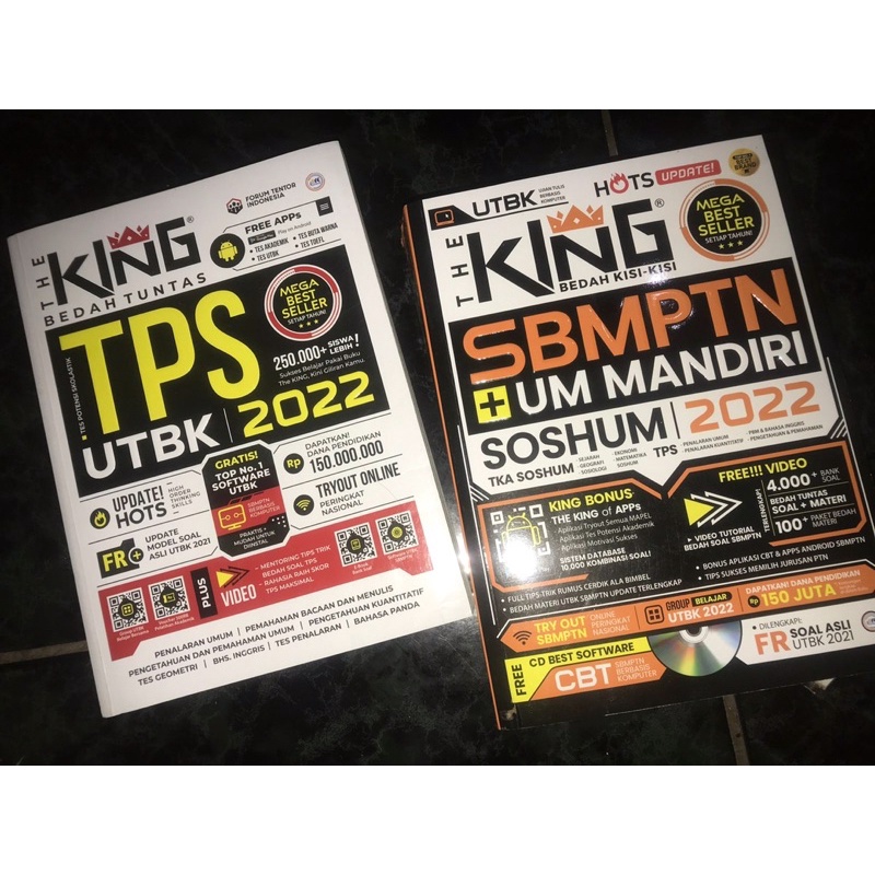 

BUKU THE KING MURAH (jual rugi karena keterima snm)