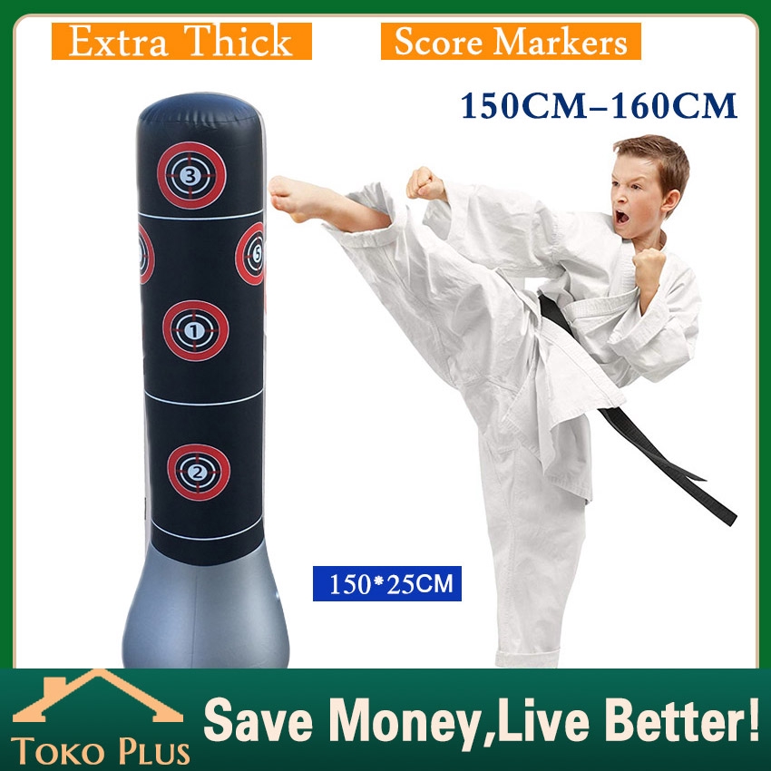 150CM/160CM sandbag Samsak Berdiri Tas Karung Tinju Tiup Tumbler/anka inflatable Tumbler Muay Thai P