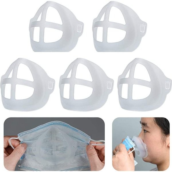 PENYANGGA MASKER 3D MASK BRACKET SILIKON MASKER HOLDER SIRKULASI UDARA