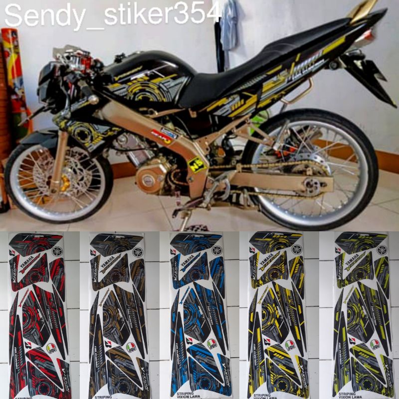 Sticker striping variasi vixion old l Striping vixion lama 2007 - 2012 l sticker motor vixion old l 