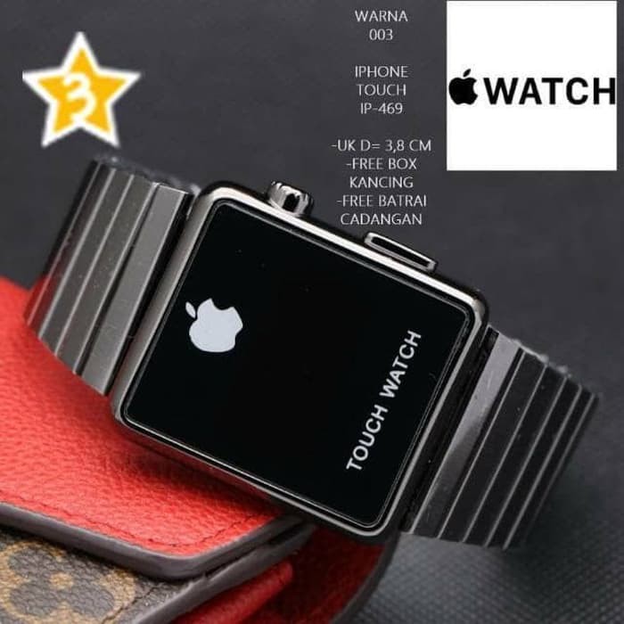 Jam Iphone touch screen  jam tangan cewek cowok