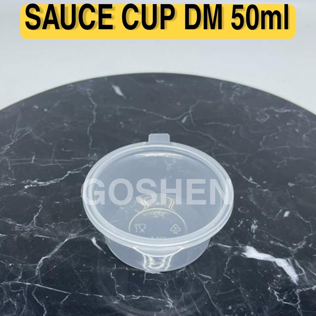 Sauce Cup DM 50ml (1 pack = 50 pcs)