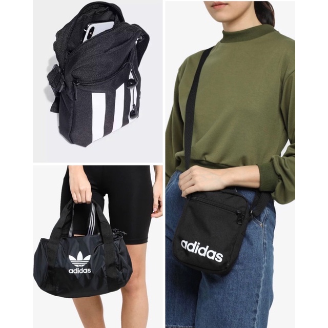 adidas 3 stripes sling bag