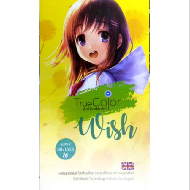 [ Normal ] Softlens True Color Wish Black